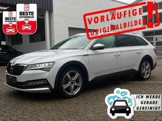 superb combi 2.0 tdi 4x4 scout +matrix+nav+ahk+