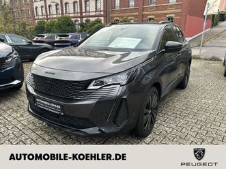 peugeot 3008 gt black paket puretech 130 eat8 automatik