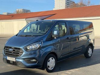 ford tourneo custom 9 os - klima, hak, carplay, duży bagażnik katowice osiedle tysiąclecia • olx.pl