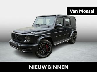 mercedes classe g 63 + manufaktur + leder nappa + burmester + trekhaak+ enkel bezichtiging op afspraak