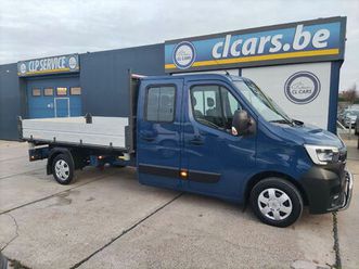 renault master 2.3dci/driekipper/dubcab/6pl/navi/trekh/24900ex