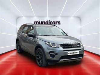 land-rover - discovery sport sd4 4wd hse lux at 7 asientos