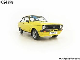 a matching numbers rsoc registered ford escort rs mexico with 42,994 miles