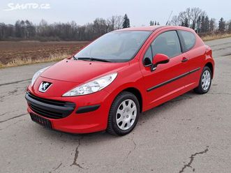 peugeot 207 1.4i 1.majitel 2 x kola
