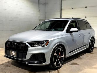 audi sq7 * b&o 3d sound, black optic, massage seat, hud, lo