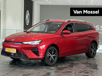 mg mg5 - long range luxury 61 kwh | leder | navi | led koplampen | 360 camera | carplay |