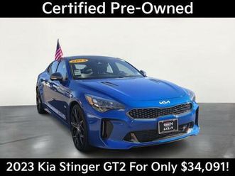 certified 2023 kia stinger gt2