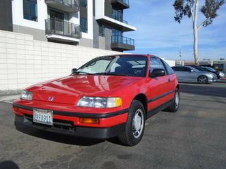 1988 honda cr-x 5spd, one original owner, dealer serviced, rare !!