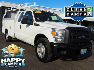 2014 ford f-350 supercab v-8 auto 8 ft utility body only 111k