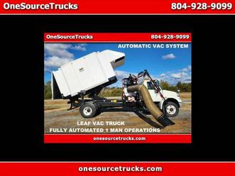 2014 international durastar 4400 leaf colllection truck