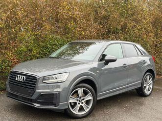 audi q2 1.0 tfsi s-line+gris nardo+airco+led+euro 6b