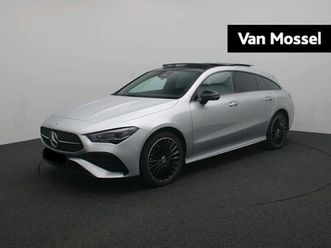 mercedes cla 250 e star edition shooting brake + amg line + pano dak + multibeam led + carplay +
