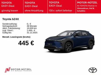 toyota bz4x teamplayer - sofort verfügbar