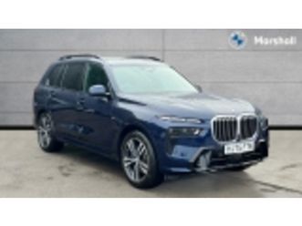 bmw x7 x7 xdrive40d mht m sport 5dr step auto