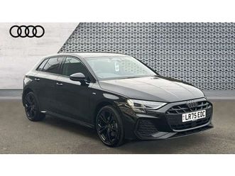 audi a3 1.5 tfsi e 204 black edition 5dr s tronic hatchback 2025, 7949 miles, £28666 - 33041396 - exchangeandmart.co.uk