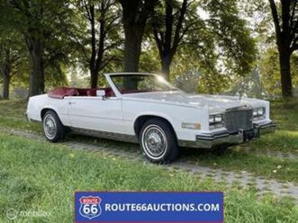 cadillac eldorado cabriolet | 1984 | route 66 auctions — oldtimers — marktplaats