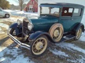 1929 ford model a 2dr sedan