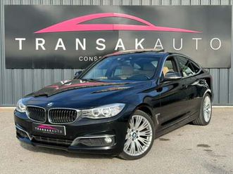 bmw serie 3 gran turismo f34 320d 184 ch 131 g luxury a / toit ouvrant / radar av et ar / chaine de distribution