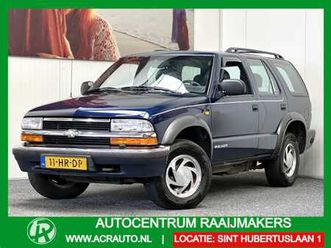chevrolet blazer - usa 4.3 wagon e lpg/g3 leder airco stoelverwarming trekhaak zeer mooi brgl
