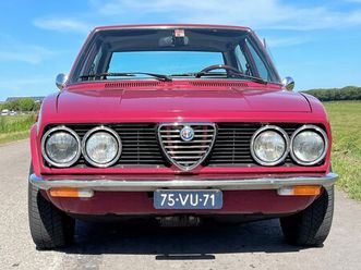alfa romeo alfetta - 1.8 l origineel nederlands, in zeer goede staat, rijdt heerlijk!