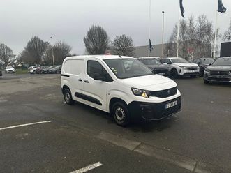 peugeot partner fourgon premium partner fourgon standard 650 kg bluehdi 75 bvm5