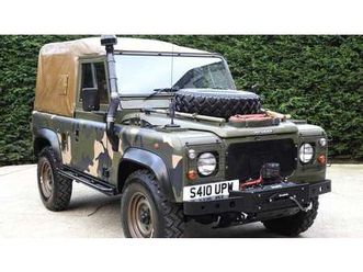 1998 land rover defender 90 2.5 300tdi xd-wolf soft top !!!! a vendre