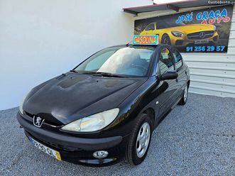 peugeot 206 1.4i 75cv 200.000km 10/2000 outubro/00