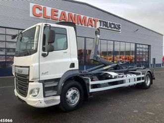 daf fa cf 410 euro 6 palfinger 18 ton haakarmsysteem — vrachtwagens — marktplaats