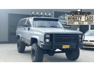 gmc jimmy blazer 1987 350 v8 nl kenteken — gmc — marktplaats