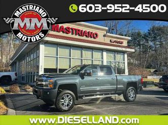 2019 chevrolet chevy silverado 2500hd wow loaded high country 6.6l l5p duramax d