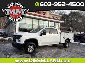 2020 chevrolet chevy silverado 2500hd 4x4 crew cab 6.6l v8 gas knapheide locking