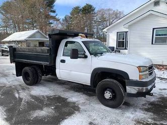 2007 chevy silverado 3500 dump duramax diesel