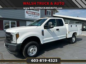 ** 2019 ford f350 super duty extended cab utility body 1 owner 4x4 **