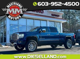 2016 gmc sierra 2500hd 4wd denali duramax diesel southern truck no rust **financ