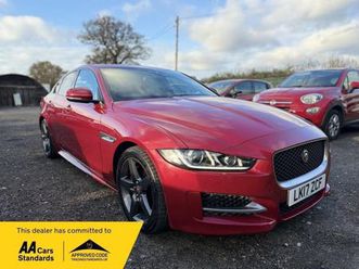 2017 jaguar xe 2.0d r-sport auto euro 6 (start/stop) 4dr saloon diesel automatic