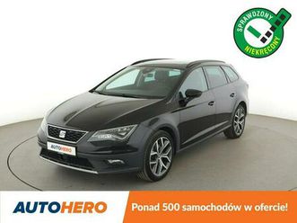 seat leon x-perience 4drive automat 184km skóra navi kamera acc grzane fotele cl warszawa