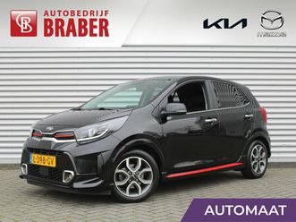 kia picanto 1.0 dpi gt-line | navi | camera | cruise | led | automaat | 15 lm | weinig km | dealeronderhouden |