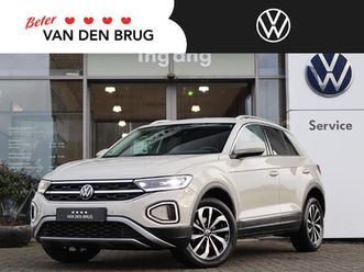 volkswagen t-roc 1.5 tsi 150 pk dsg style | trekhaak | iq light | camera | navigatie | app connect | climatronic | stoel + stuurverwarming | acc | digital cockp