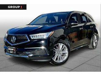 used 2018 acura mdx 3.5l w/technology package