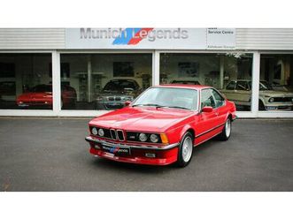 1986 bmw m6 rouge manuel conduite à droite in royaume-uni...