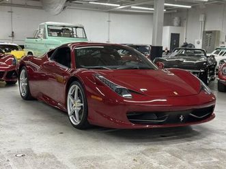 2010 ferrari 458 italia coupe