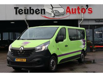 renault trafic passenger 1.6 dci grand authentique energy 9 persoons, radio cd speler, navigatie, trekhaak, bpm en btw!