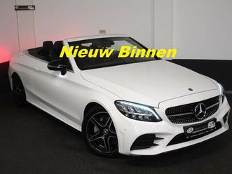 mercedes-benz c-klasse cabrio 200*amg*facelift*nieuwstaat*1e eigenaar.