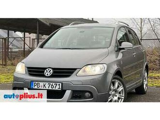 volkswagen golf plus cross, 1.9 l., hatchback