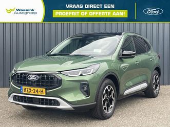 ford kuga 2.5 phev 243pk automaat active x i trekhaak i winterpack i adaptive cruise i elektrische verstelbare stoel i