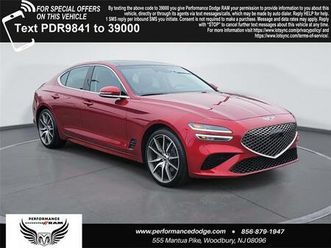 used 2022 genesis g70 2.0t