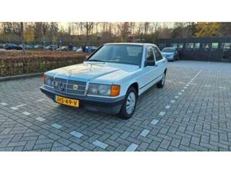 mercedes 190d 1984 wit belastingvrij — mercedes-benz — marktplaats