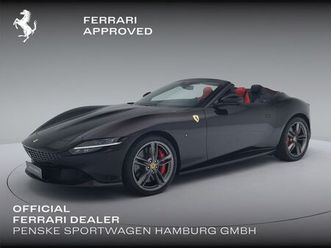ferrari roma spider - nero purosangue - ferrari hamburg