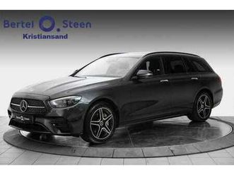 mercedes-benz e-klasse 300de 4-matic amg | head-up | 360 kamera | burmester 2022, 63 950 km, kr 549 000,-