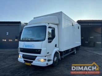 daf fa lf45.150 4 paards, laadlift. horsetruck nl truck dm10 — vrachtwagens — marktplaats